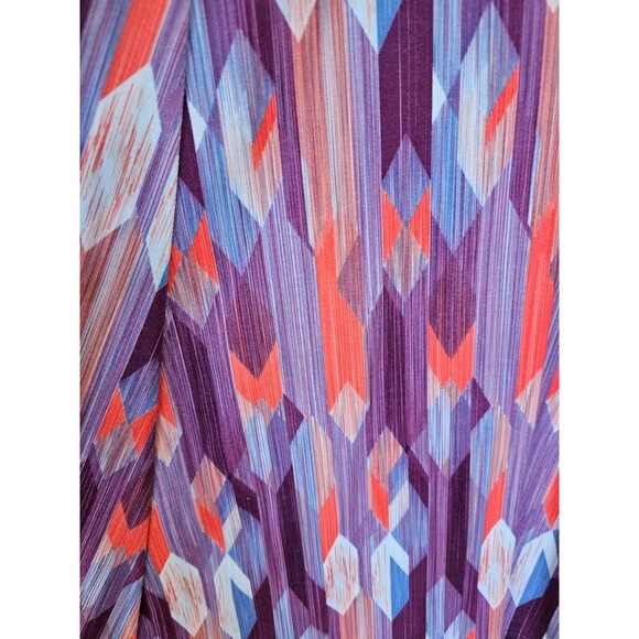 Prana Women's XS Solana Grapevine Gemstone Halter A-Line Dress Purple EUC - Picture 6 of 10